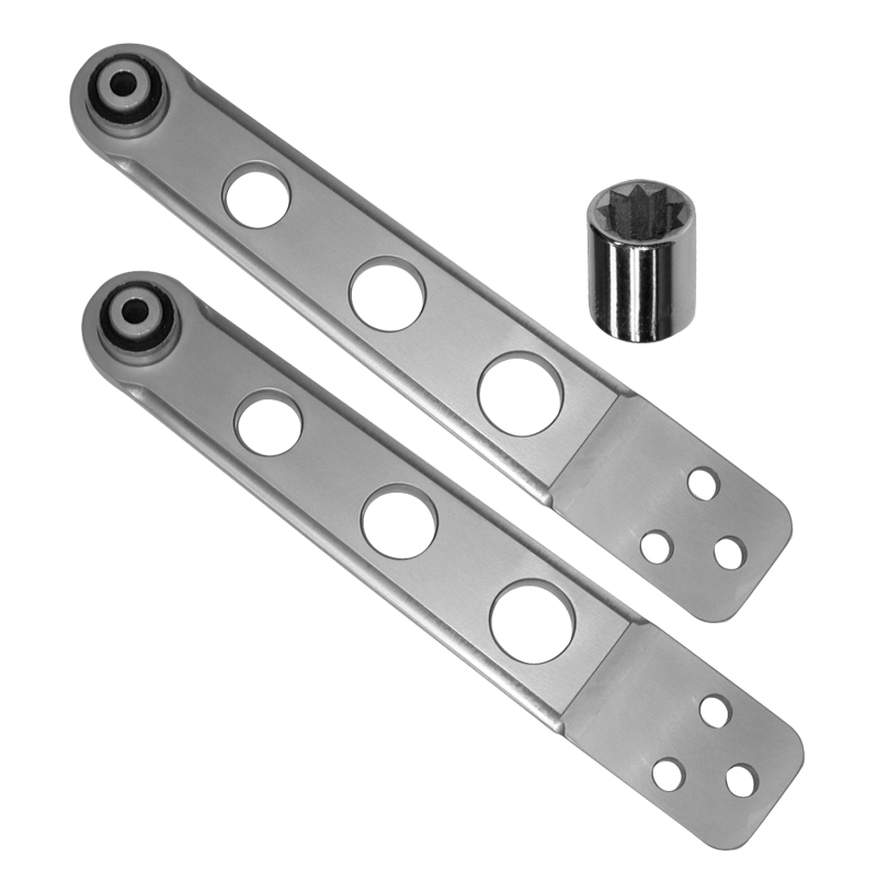 Honda CR-V Control Arm - Rear Lower - SPC Performance - Anodized - Silver - `02-`06 Honda CR-V Control Arm - Rear Lower - SPC Performance - Anodized - Silver - `02-`06